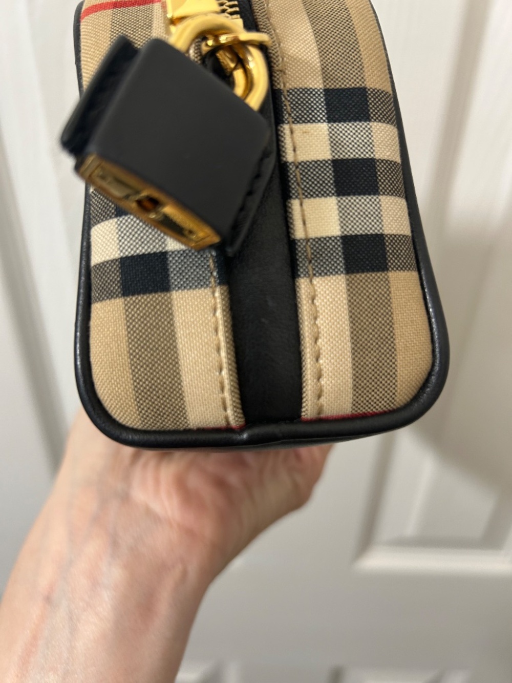 Burberry Half Cube Crossbody Bag - Picture 9 of 10